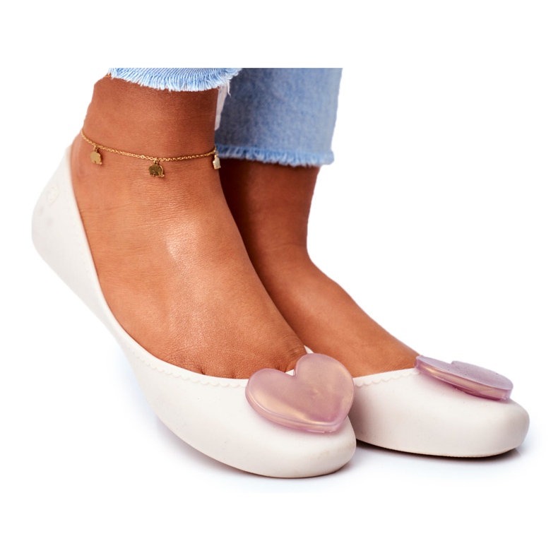 Doftande gummiballerina för kvinnor ZAXY Beige FF285051