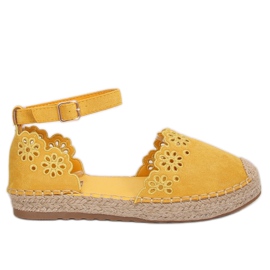 Honey openwork espadrilles JH119 Gul