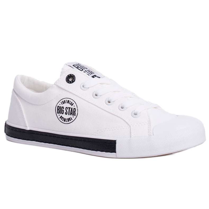 Dam Sneakers Big Star White FF274228 vit svart