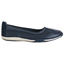M.Daszyński Sportläder Ballerina blå