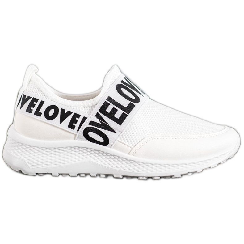 Weide White Slipony Love vit