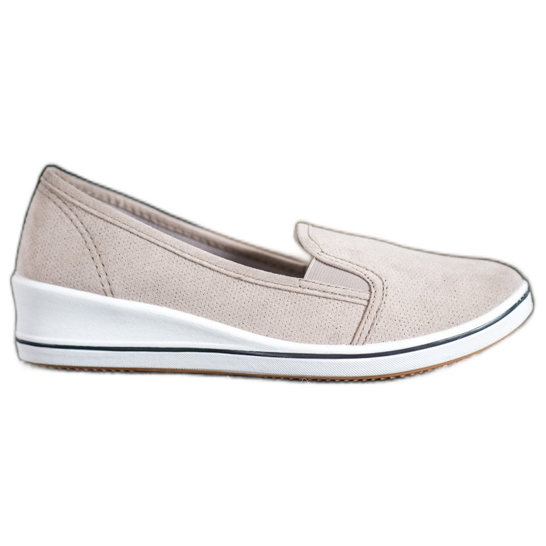 SHELOVET Mocka Slipons brun