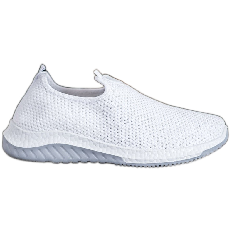 Renda Openwork Slipons på plattformen vit