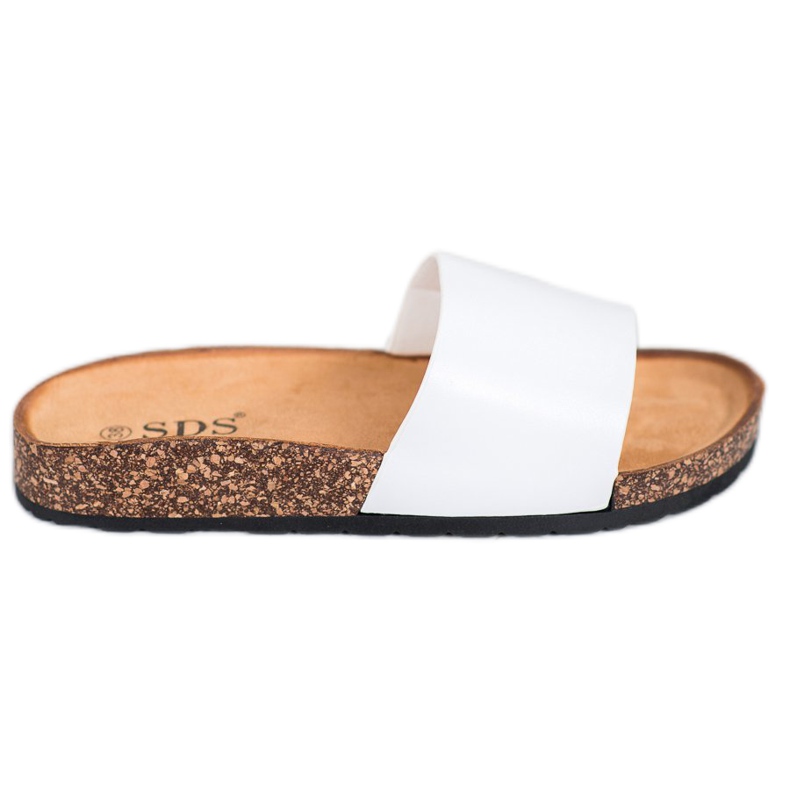 SDS Klassiska tofflor vit