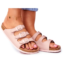 Dam Tofflor Big Star Powder Pink FF274627 rosa