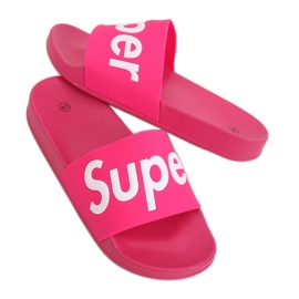 Fuchsia tofflor CK110 Fuchsia för kvinnor rosa