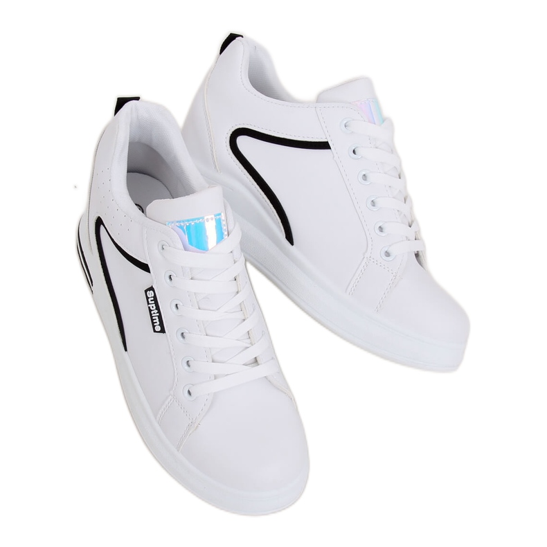 Vita NB337 White wedge sneakers