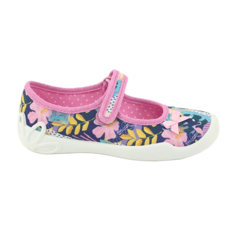 Befado barnskor 114X395 blå rosa mångfärgad