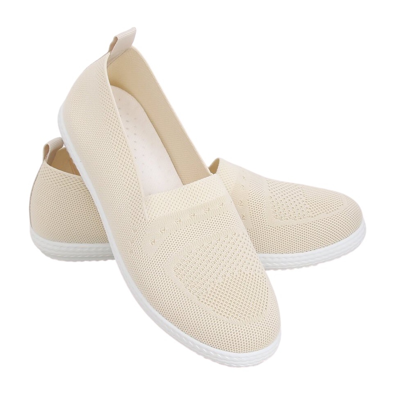 Beige sneakers för kvinnor ZK097 Beige