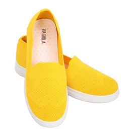 Gula sneakers för kvinnor ZK069 Giallo