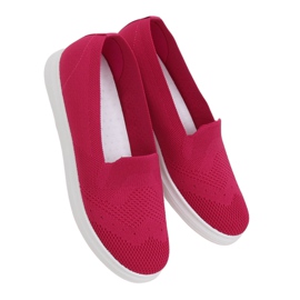 Fuchsia sneakers för kvinnor ZK069 Fuxia rosa