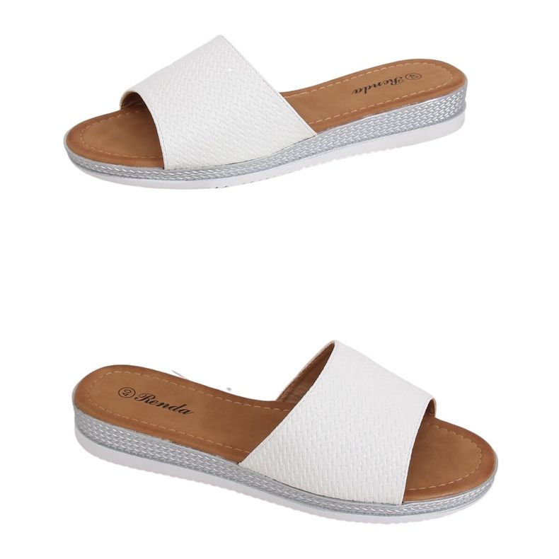 Vita damtofflor BQ-66 Vit