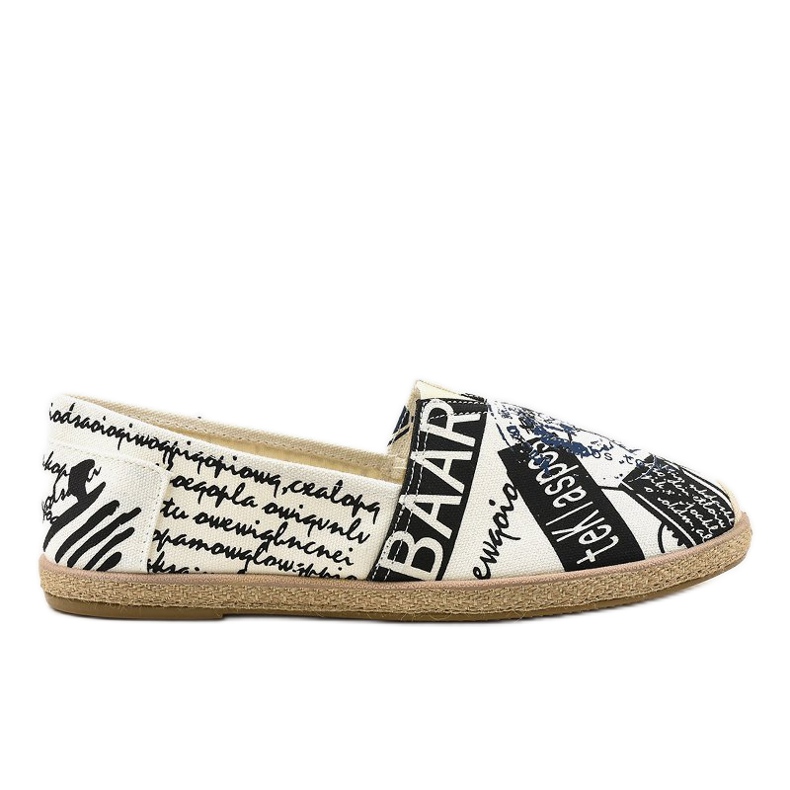 Vita herr espadrilloskor BKA-48 svart