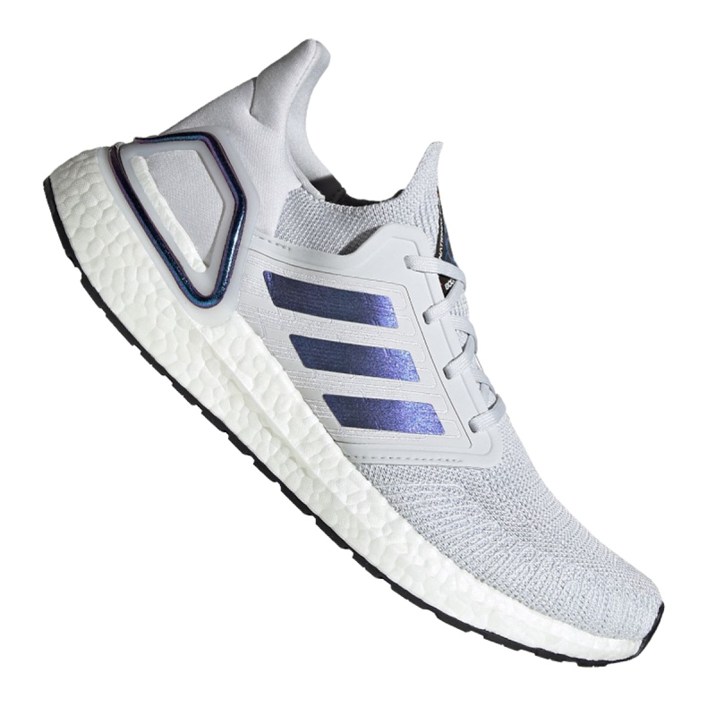 Skor adidas UltraBoost 20 M EG0695 vit mångfärgad blå