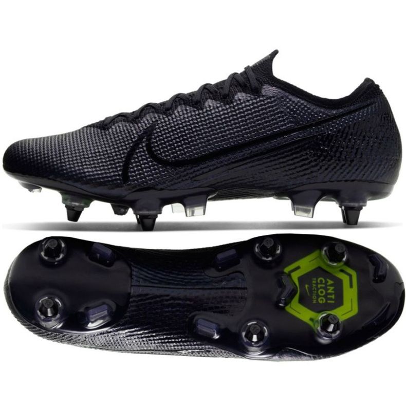 Nike Mercurial Vapor 13 Elite SG-Pro Ac M AT7899-010 fotbollsskor mångfärgad svart