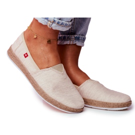 Dam Espadrilles Big Star Slip-on Beige FF276026