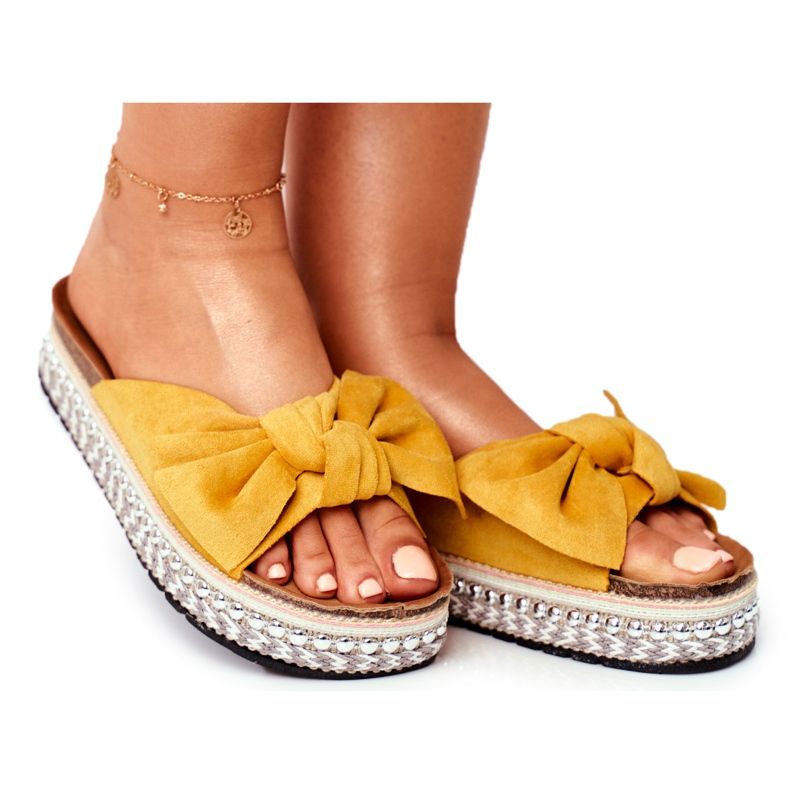 PS1 Dam Tofflor Gul Mortigo