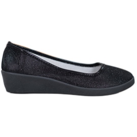 Lgm Svart Ballerina Med Glitter