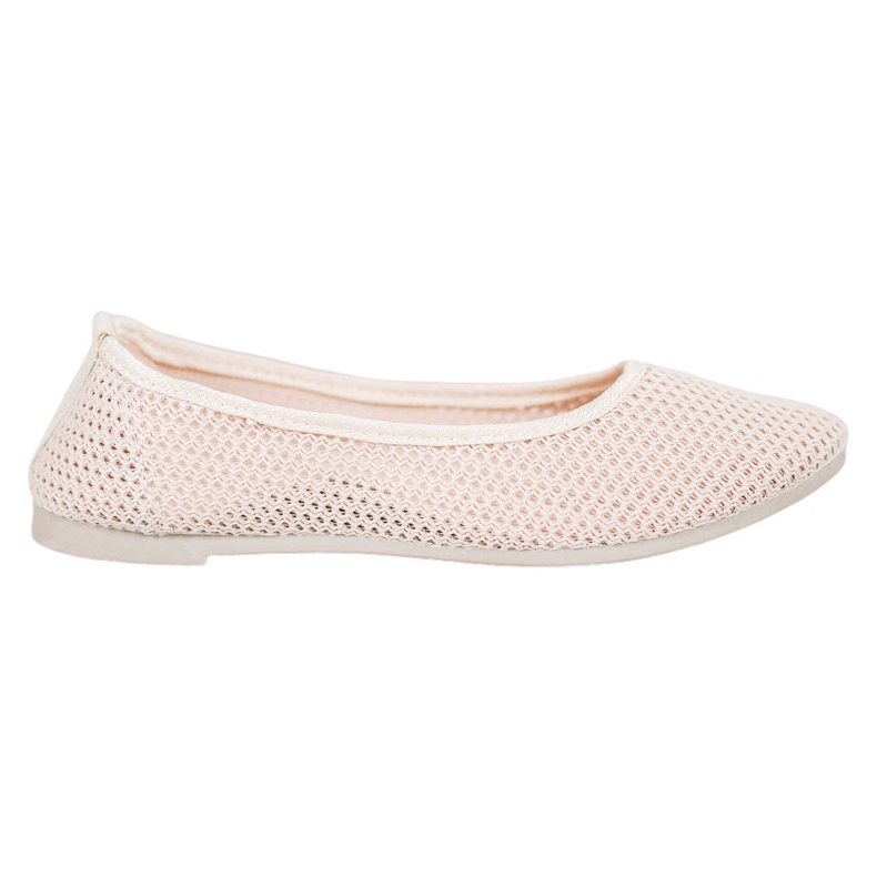 SHELOVET Lätta öppet ballerinor brun