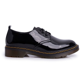 SEA Women's Brogues Lacquered Black Gör det bättre! svart