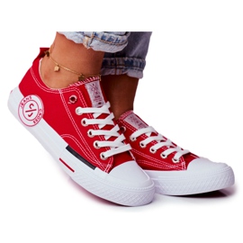 Kvinnors sneakers Cross Jeans Röd FF2R4074C