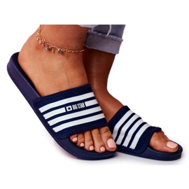 Dam Tofflor Big Star Marinblå FF274A356