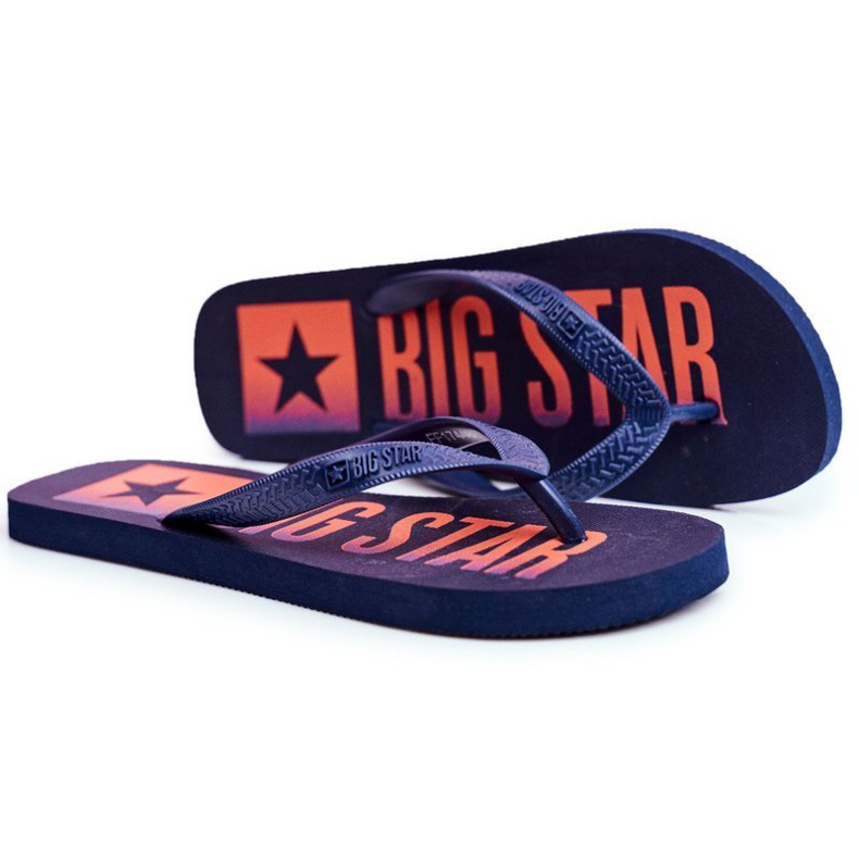 Herr Tofflor Flip-flops Big Star Marinblå FF274A468