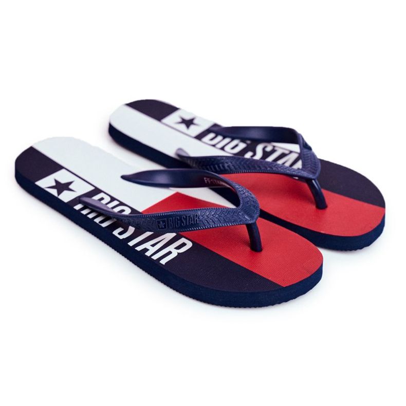 Herr Tofflor Flip-flops Big Star Marinblå FF274A454