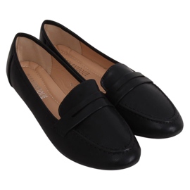 Svarta damloafers 98-29 Svart