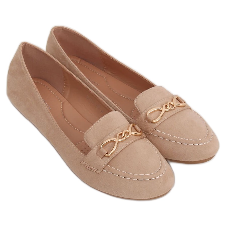 Dam beige loafers 2S2018-157 Beige