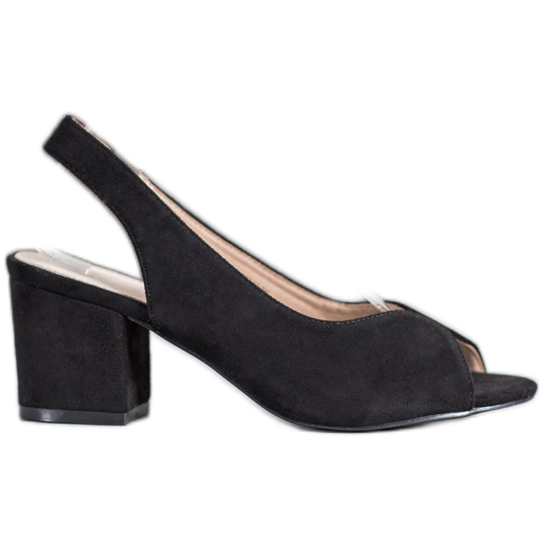 Filippo Casual högklackade sandaler svart