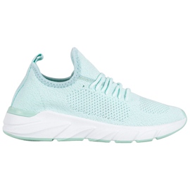 Lemax Textilskor på plattformen grön