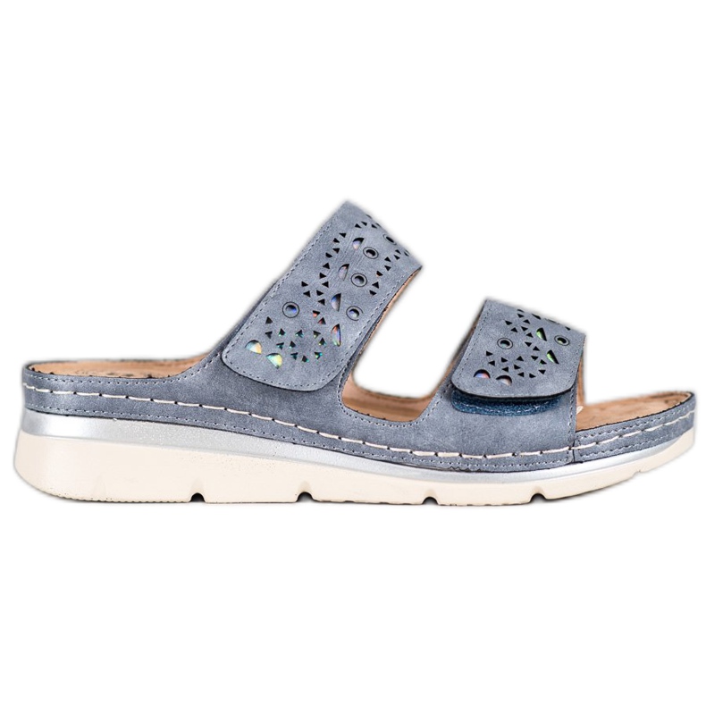 Evento Bekväma kardborreband blå