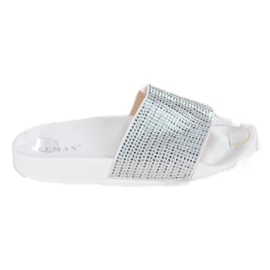 Lemax Vita tofflor med cubic zirconia