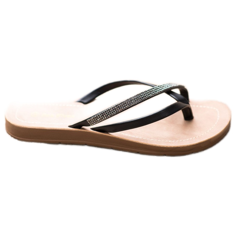 Sea Elves Eleganta svarta flip-flops