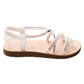 Sea Elves Sandaler med silverprydnader vit