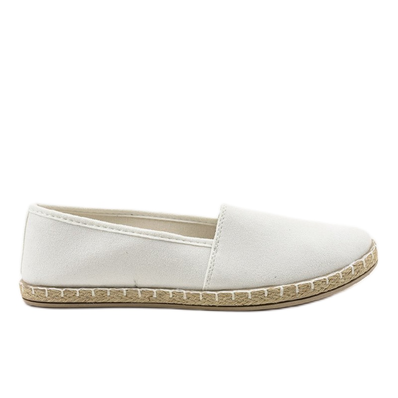 Silver slip-on espadriller D1K-19 grå