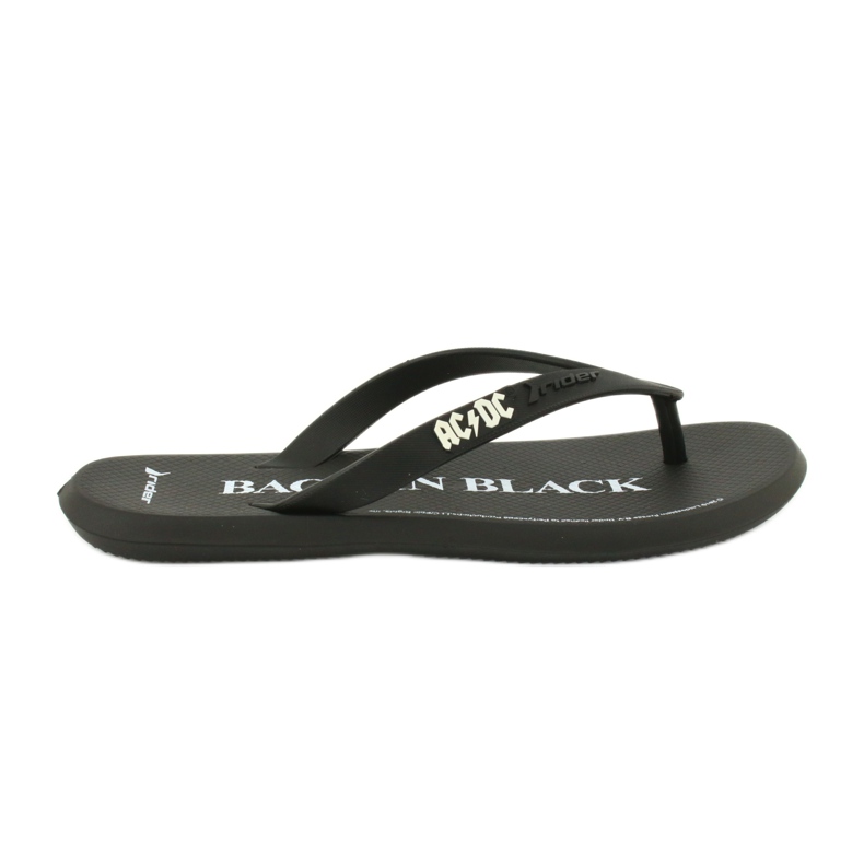 RIDER 82799 AC / DC flip-flops THONG AD men BRAZIL vit svart