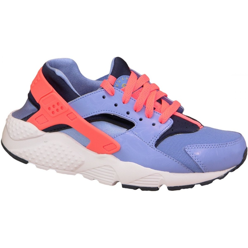 Nike Huarache Run Gs Jr 654280-402 sko blå grå