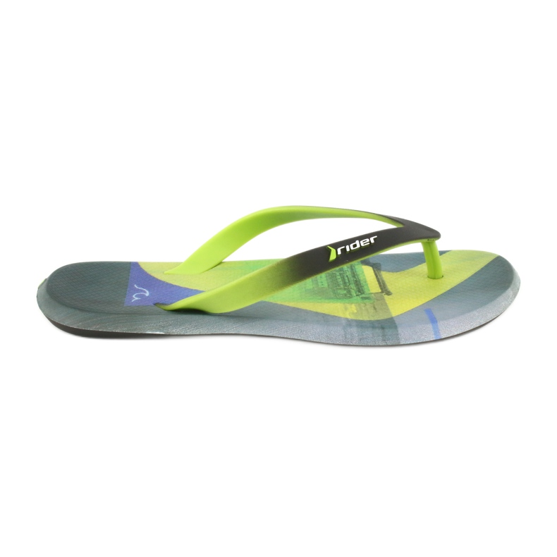 Mäns flip-flops Rider Energy AD 10719 svart blå grå grön