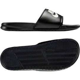Nike Benassi JDI 343880 090 Black Flip -flops svart