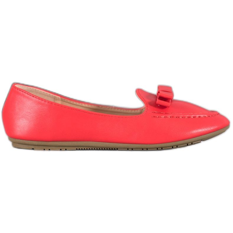 SHELOVET Red Lords med ekoläder röd