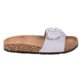 Evento Mocka tofflor på plattformen grå