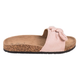 Evento Mocka tofflor på plattformen rosa