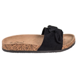 Evento Mocka tofflor på plattformen svart