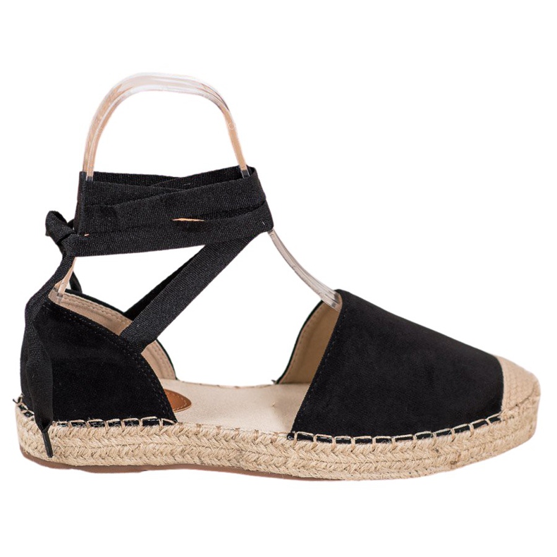 Seastar Knuten svart Espadrilles