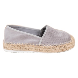 Seastar Openwork Espadrilles med mocka grå