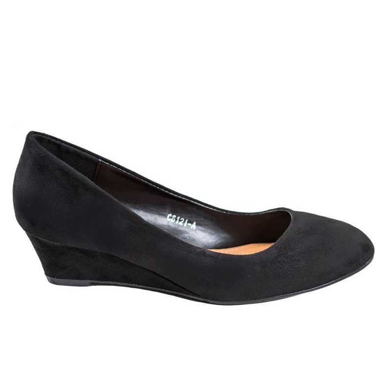 SHELOVET Svarta kilpumpar