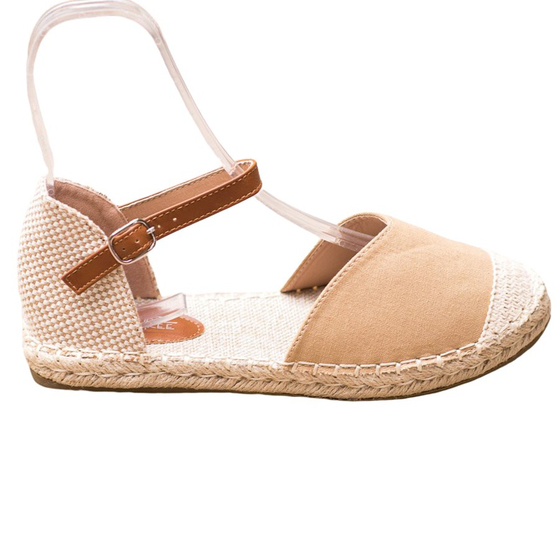 SHELOVET Textil Espadrilles brun