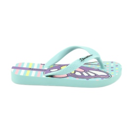 Flip-flops fjäril Ipanema Temas KIDS 82773 purpur grön